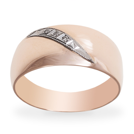 Обручальное Кольцо, золото, бриллиант, Т13101383